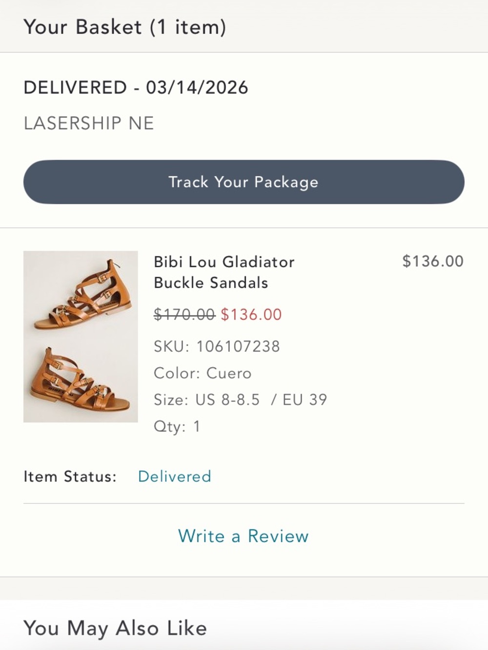 Anthropologie Bibi Lou Gladiator Buckle Sandals - Cuero Brown